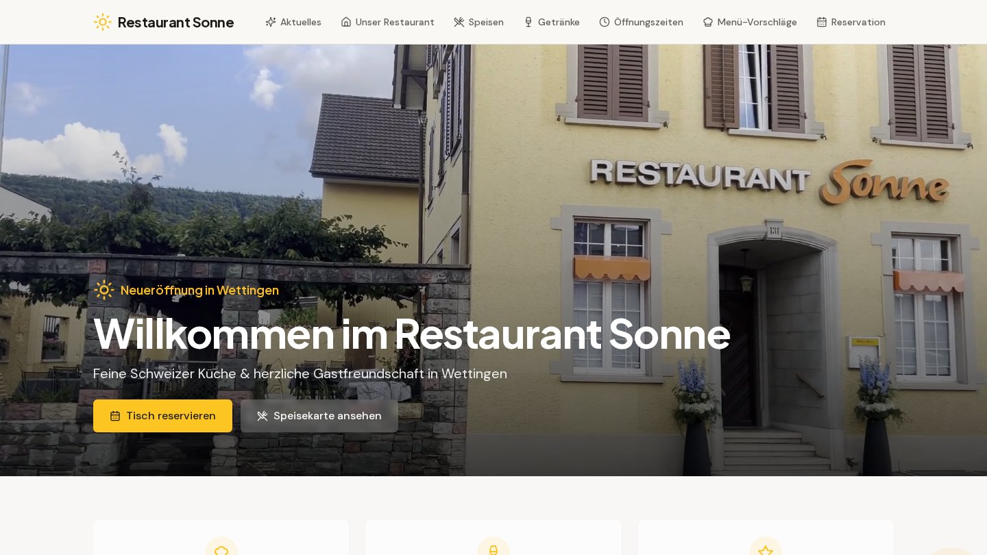Restaurant Sonne